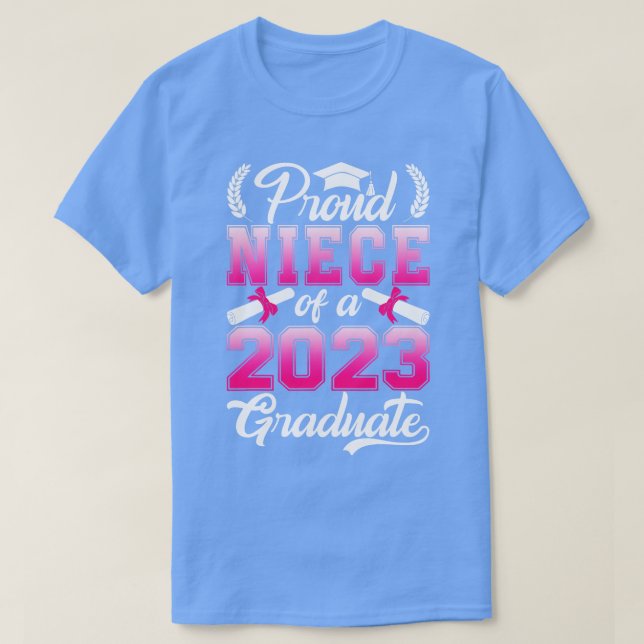 Camiseta Orgulho Da Onça De Uma Classe De Formando De 2023 (Frente do Design)