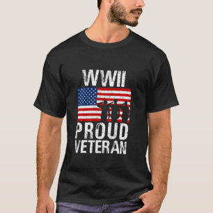 Camiseta Orgulho da Segunda Guerra Mundial da Segunda Guerr