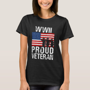 Camiseta Orgulho da Segunda Guerra Mundial da Segunda Guerr