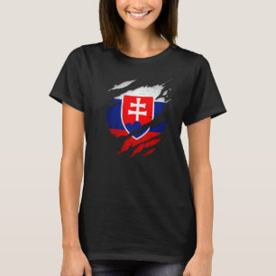 Camiseta Orgulho da Torn Eslovaca Ripper Bandeira Eslováqui