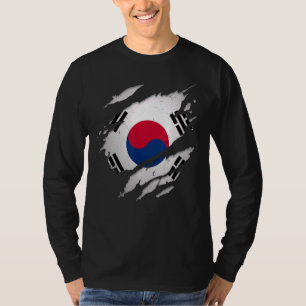 Camiseta Orgulho da Torre Sul-Coreana Arremessou Bandeira d