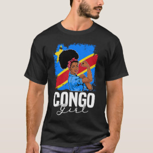 Camiseta Orgulho Das Minhas Raízes Congolesas Congo BHM BLM
