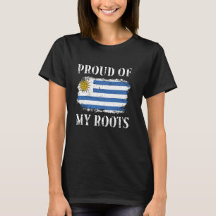 Camiseta Orgulho das minhas raízes uruguaias no Uruguai