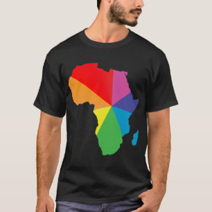 Camiseta orgulho de áfrica.