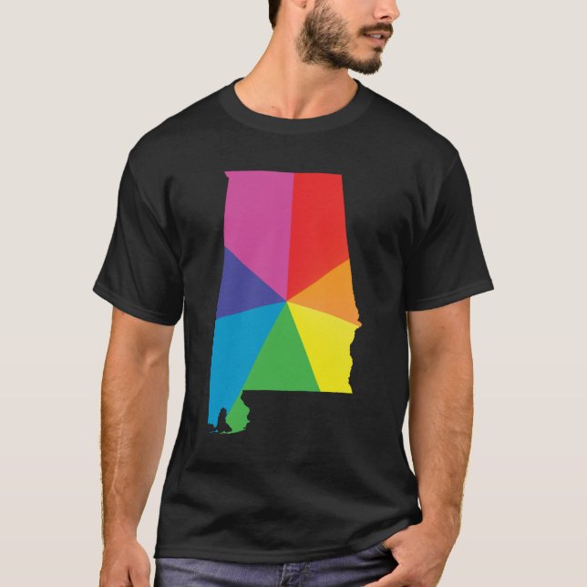 Camiseta orgulho de alabama. (Frente)