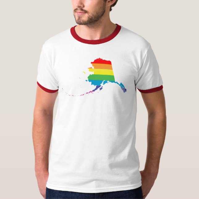 Camiseta orgulho de alaska. (Frente)