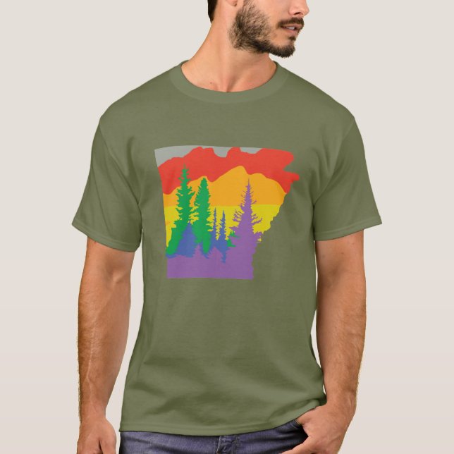 Camiseta Orgulho de Arkansas (Frente)