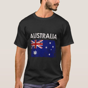 Camiseta Orgulho de Bandeira australiano australiano