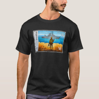 Camiseta Orgulho de Bandeira de Cartaz da Ucrânia