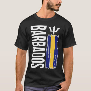 Camiseta Orgulho de Bandeira do Barbado Dia de Barbados Raí