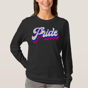 Camiseta Orgulho de Bandeira do Orgulho Bi Bissexual