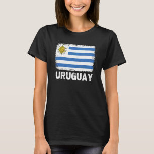 Camiseta Orgulho de Bandeira do Uruguai Apoio a Pessoas uru
