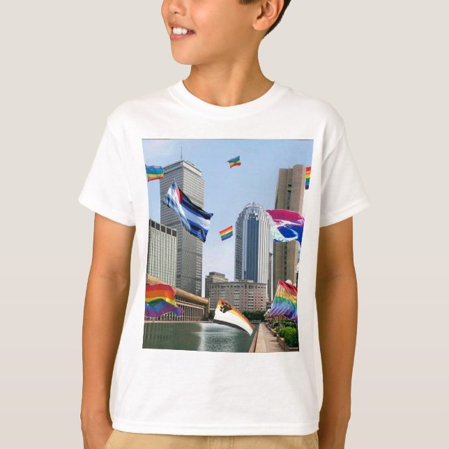 Camiseta Orgulho de Boston (Frente)