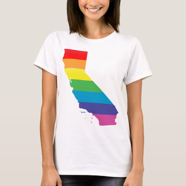 Camiseta orgulho de Califórnia (Frente)