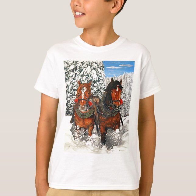 Camiseta Orgulho de cavalos (Frente)