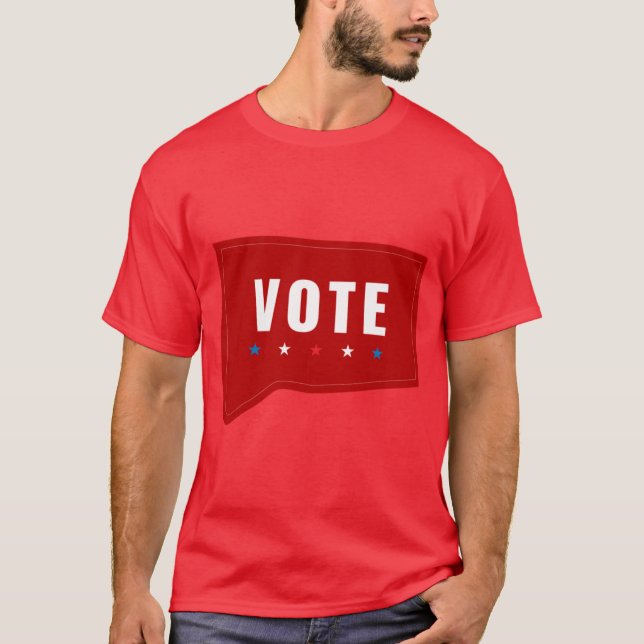 Camiseta Orgulho de Connecticut Vote Republicano (Frente)