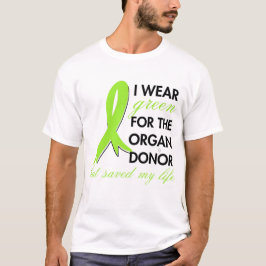 Camiseta Orgulho de Conscientização do Doador Suporte Agrad