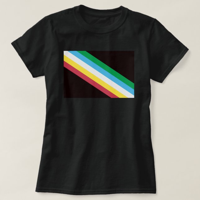 Camiseta Orgulho de Deficiência (Frente do Design)
