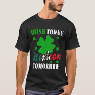 Camiseta Orgulho de Dia de São Patrício do Irlandês Hoje Me