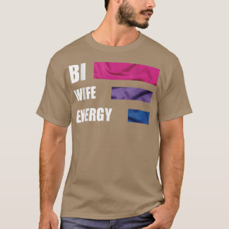 Camiseta Orgulho de Energia Bi, feliz e bonito
