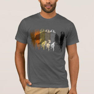 Camiseta Orgulho de Gay do Urso Sombra do Urso legal