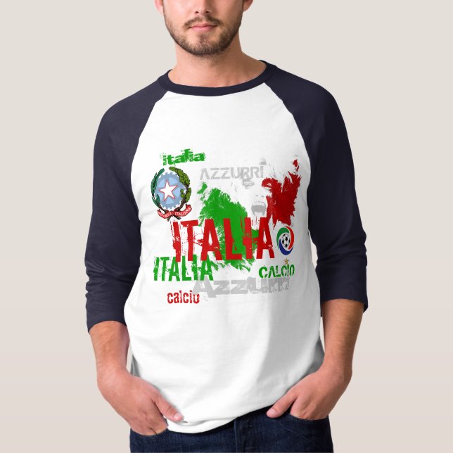 Camiseta Orgulho de Italia (Frente)