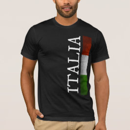 Camiseta Orgulho de Italia eu amo a bandeira do italiano de