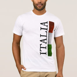 Camiseta Orgulho de Italia eu amo a bandeira do italiano de