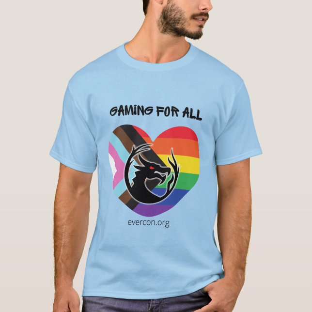 Camiseta Orgulho de Jogos! (Frente)