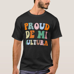Camiseta Orgulho de Mi Cultura Latino Mês Herança Hispânica