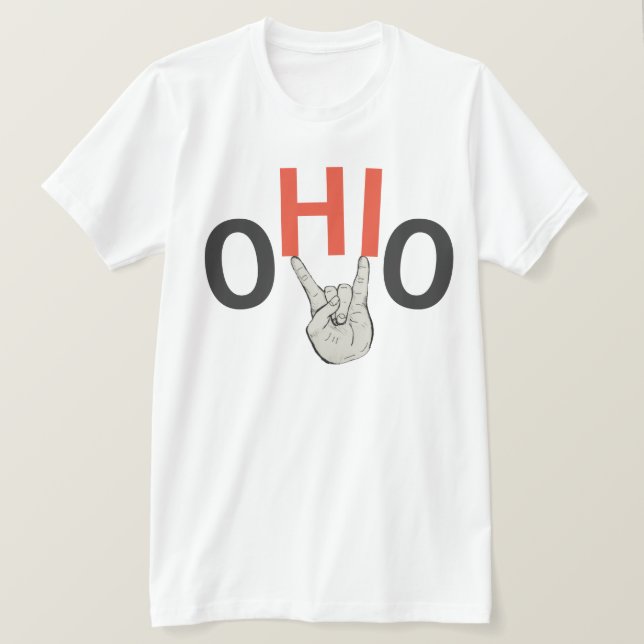 Camiseta Orgulho de Ohio (Frente do Design)
