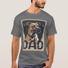 Camiseta Orgulho de Pai de Cães - Arte de Homenagem de Cani