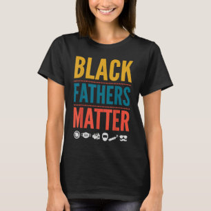 Camiseta Orgulho de Pais e Pais Negros Importam para Pais P