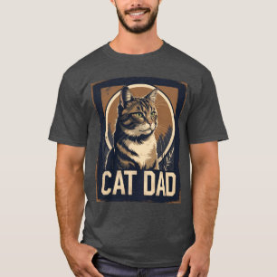 Camiseta Orgulho de Pais Gatos - Arte Felina Enroscada