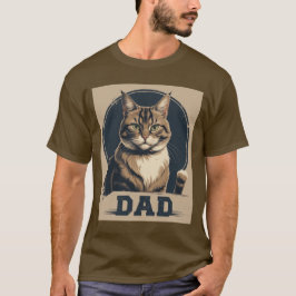 Camiseta Orgulho de Pais Gatos - Arte Felina Enroscada