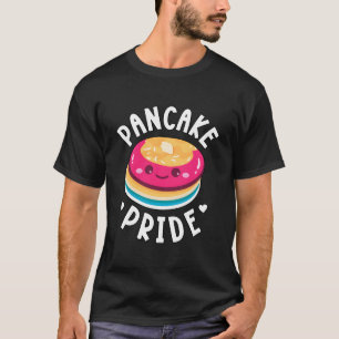 Camiseta Orgulho de Panqueca Conscientização LGBTQ Pan Panu