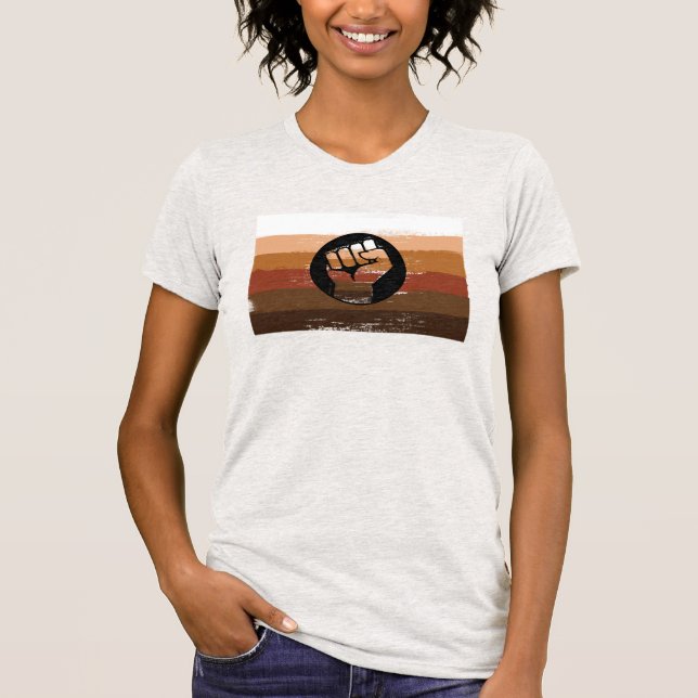 Camiseta Orgulho de Pessoas de Cor (Frente)