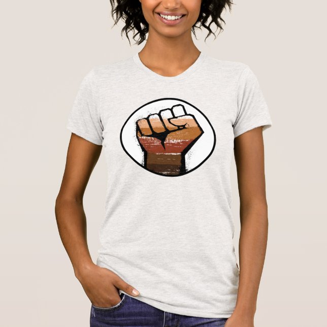 Camiseta Orgulho de Pessoas de Cor (Frente)