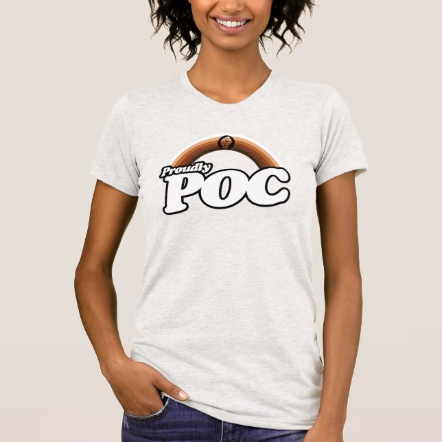 Camiseta Orgulho de Pessoas de Cor (Frente)