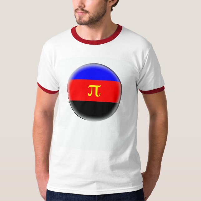 Camiseta Orgulho de Polyamorous (Frente)