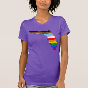 Camiseta Orgulho de Progresso da Flórida