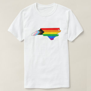 Camiseta Orgulho de Progresso LGBTQ do Orgulho do Orgulho N