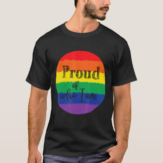 Camiseta Orgulho De Quem Sou O Rainbow Hearts Lgbt Orgulho