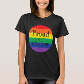 Camiseta Orgulho De Quem Sou O Rainbow Hearts Lgbt Orgulho