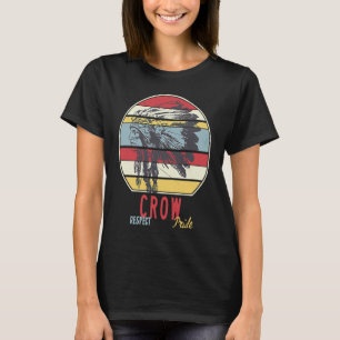 Camiseta Orgulho de Respeito Re da Tribo Indiana Nativa Ame