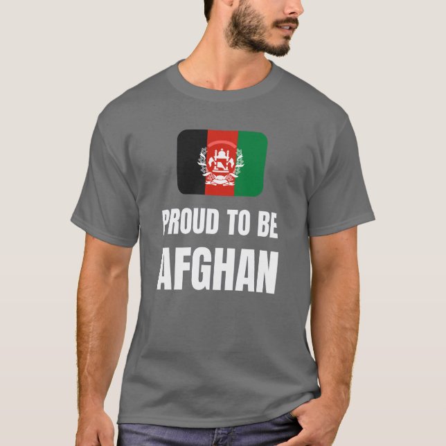 Camiseta Orgulho de ser afegão (Frente)