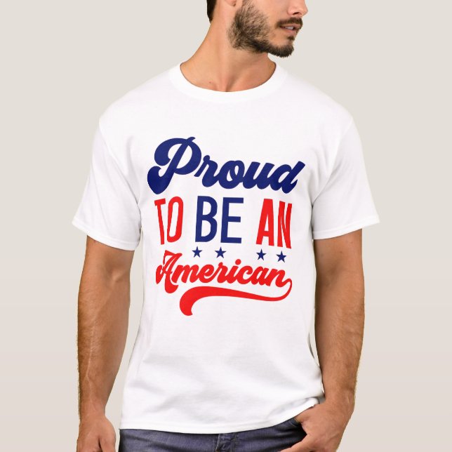 Camiseta Orgulho de ser americano (Frente)