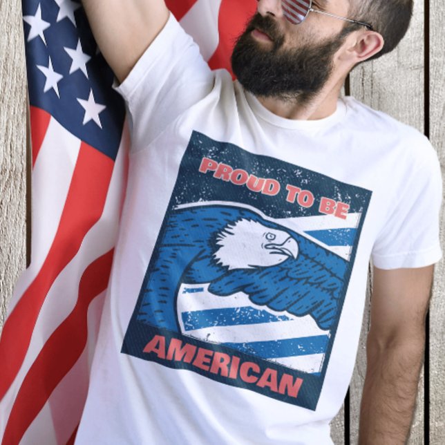 Camiseta Orgulho De Ser Americano (Criador carregado)