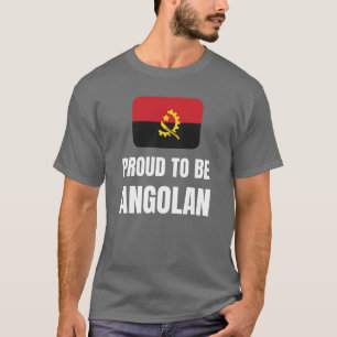 Camiseta Orgulho de ser angolano
