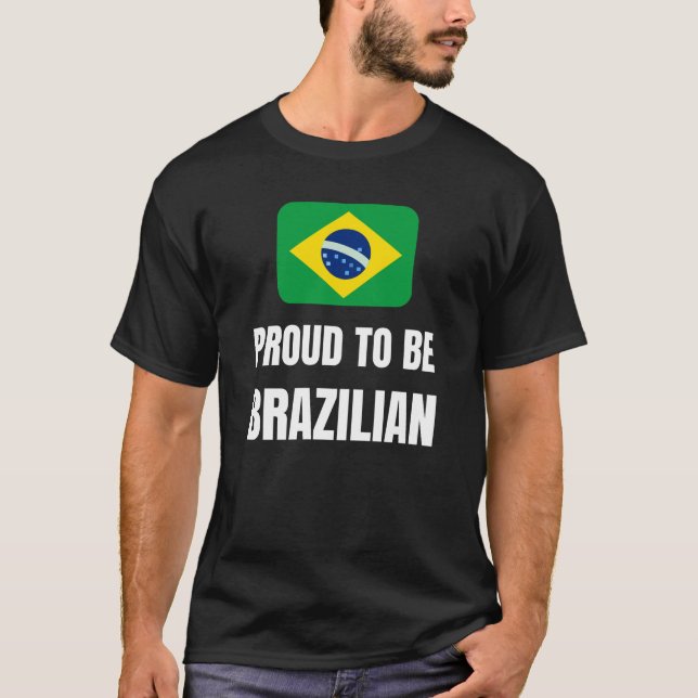 Camiseta Orgulho de ser brasileiro (Frente)